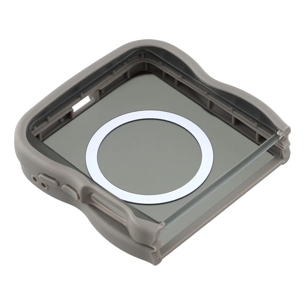 For Samsung Galaxy Z Flip7 5G Case Compatible with MagSafe TPU + PC Phone Back Cover Skin Touch Wave Shape - Grey - Image 6