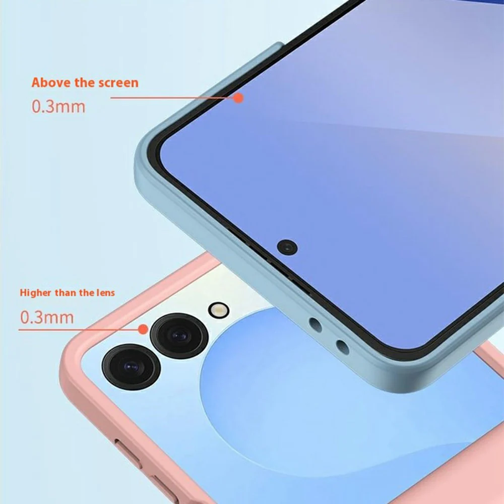 For Samsung Galaxy Z Flip7 5G Case Hinge Protection Skin-Touch PC Phone Cover - Green - Image 3