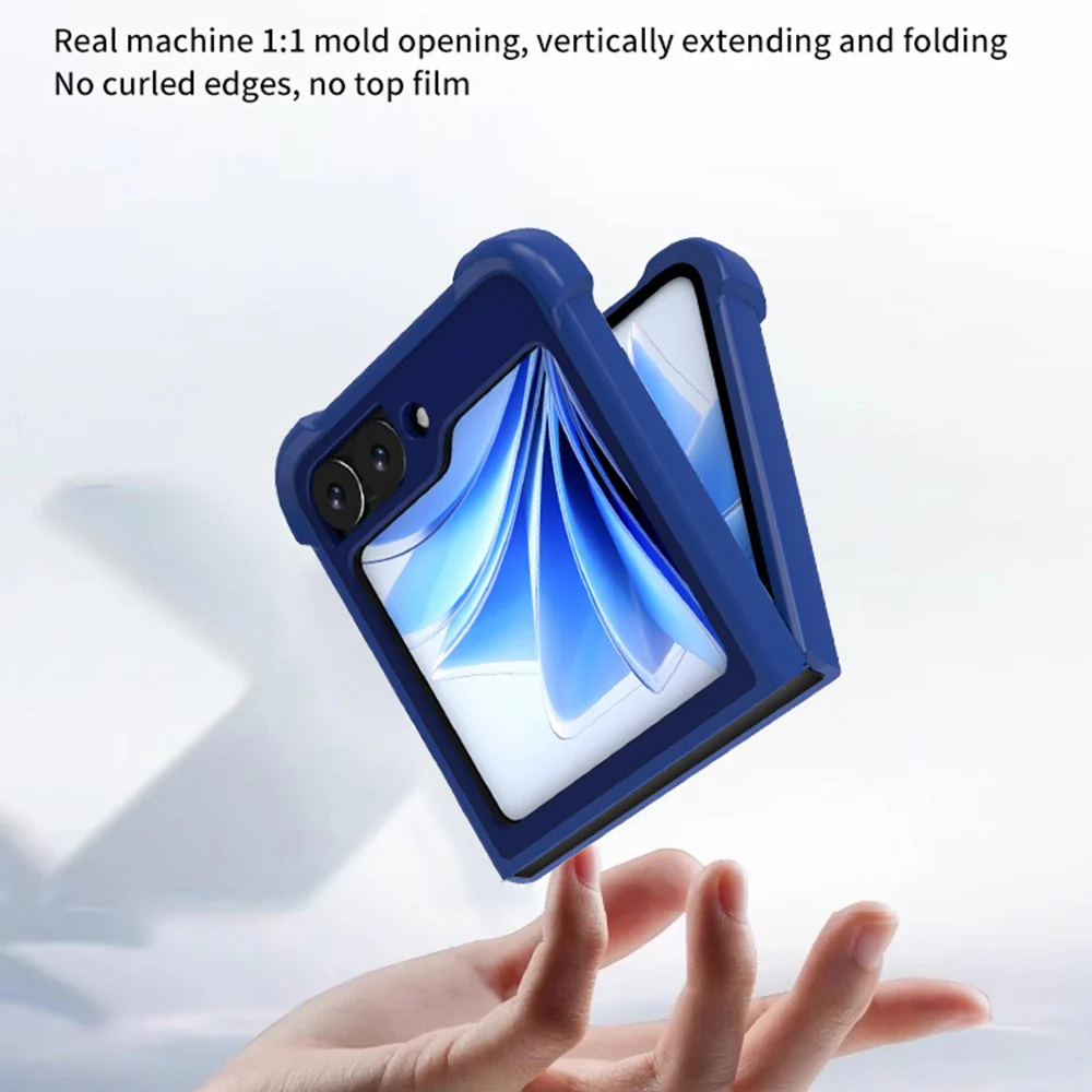 For Samsung Galaxy Z Flip7 FE 5G / Z Flip6 5G Case Compatible with MagSafe CD Vein Kickstand TPU+PC Phone Cover - Purple - Image 7