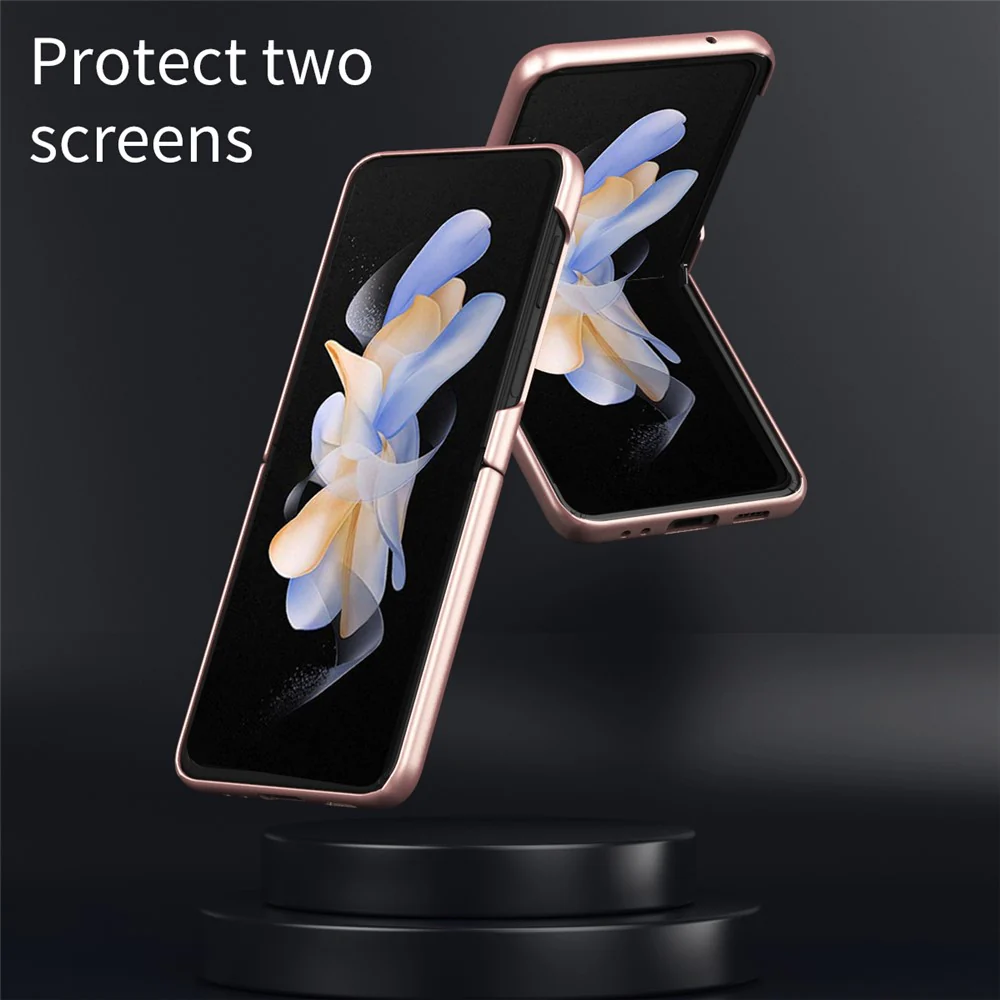 For Samsung Galaxy Z Flip7 FE 5G / Z Flip6 5G / Z Flip5 5G Wholesale Folded Phone Case Skin-Touch Hard PC Phone Cover - Purple - Image 5