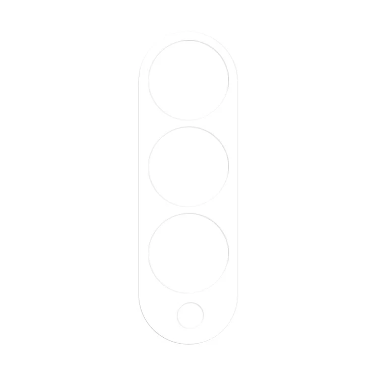 For Samsung Galaxy Z Fold3 5G Rear Camera Lens Protector Anti-scratch Ultra Thin Clear Tempered Glass Film - Image 2