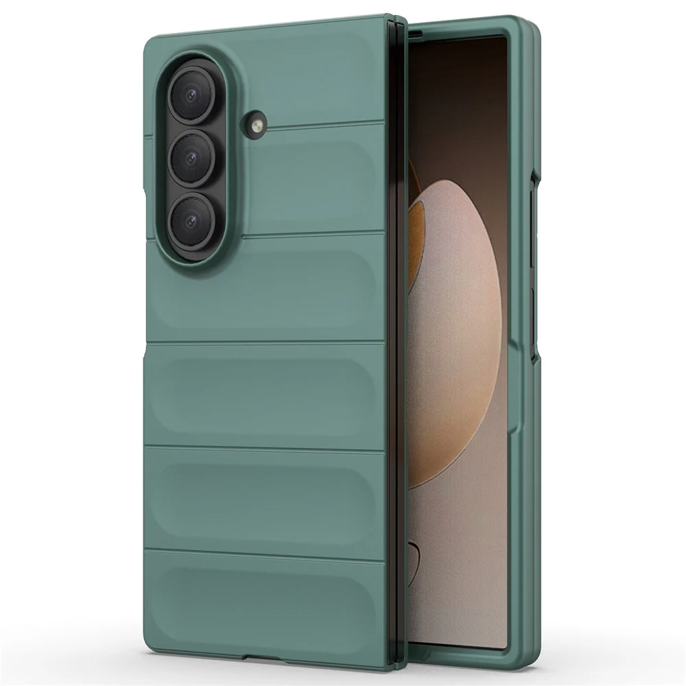 For Samsung Galaxy Z Fold7 5G Case Anti-Drop Soft TPU Rugged Phone Back Cover - Green - Image 2