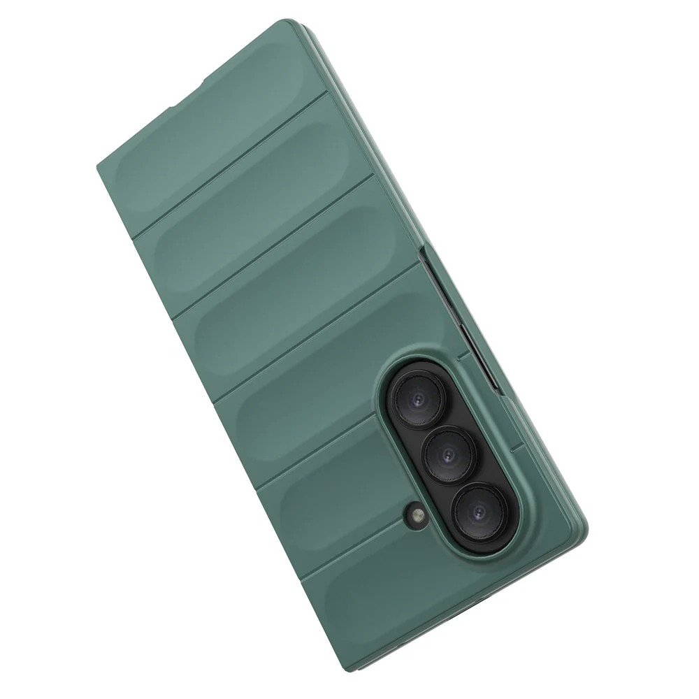 For Samsung Galaxy Z Fold7 5G Case Anti-Drop Soft TPU Rugged Phone Back Cover - Green - Image 5