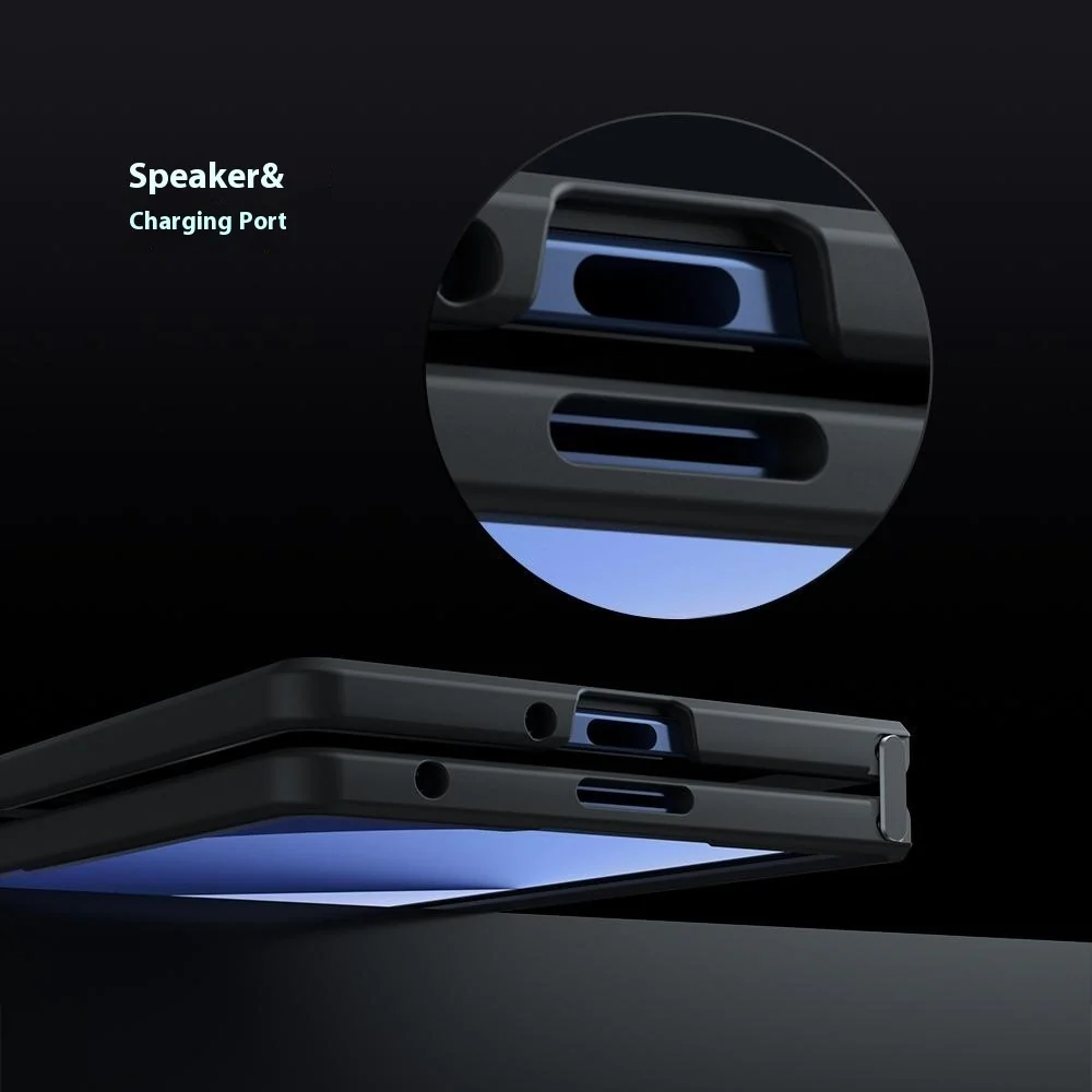 For Samsung Galaxy Z Fold7 5G Case Compatible with MagSafe TPU + PC Matte Skin Touch Phone Cover - Image 5