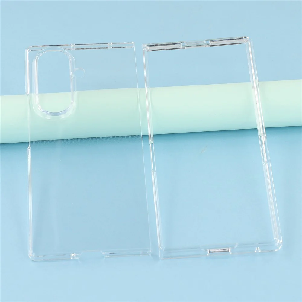 For Samsung Galaxy Z Fold7 5G Case Slim Hard PC Shockproof Phone Back Cover - Transparent - Image 4