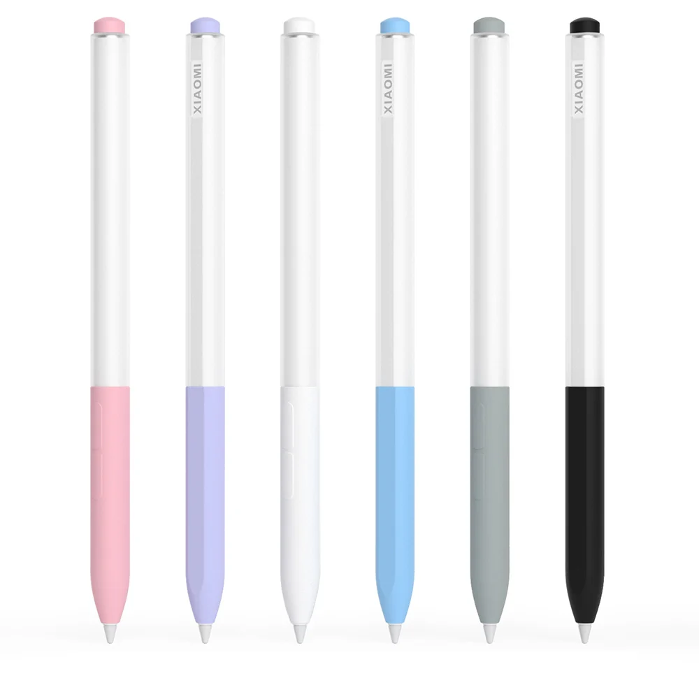 For Xiaomi Stylus Pen 2 Jelly Style Translucent Silicone Protective Pen Case(Black) - Image 2