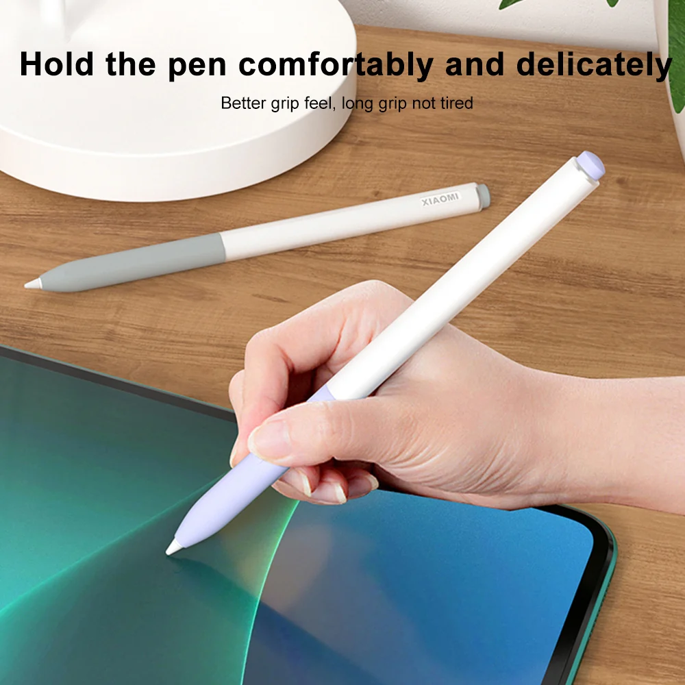 For Xiaomi Stylus Pen 2 Jelly Style Translucent Silicone Protective Pen Case(Black) - Image 3