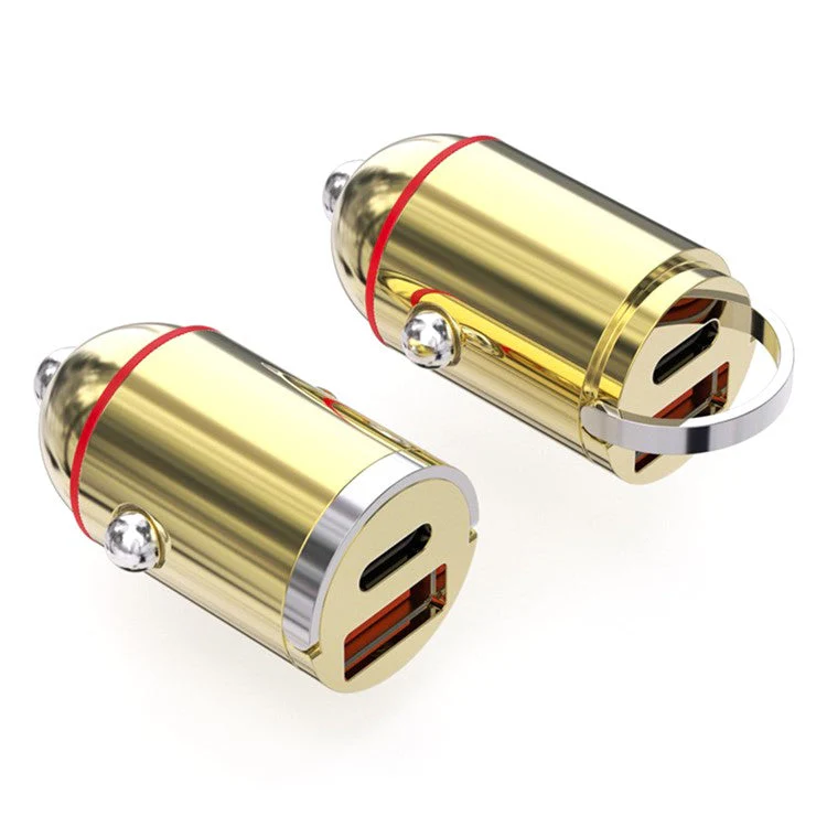 G30J Type-C+USB 133W High Power Cigarette Lighter Car Charger with 100W 3-in-1 Cable - Image 2