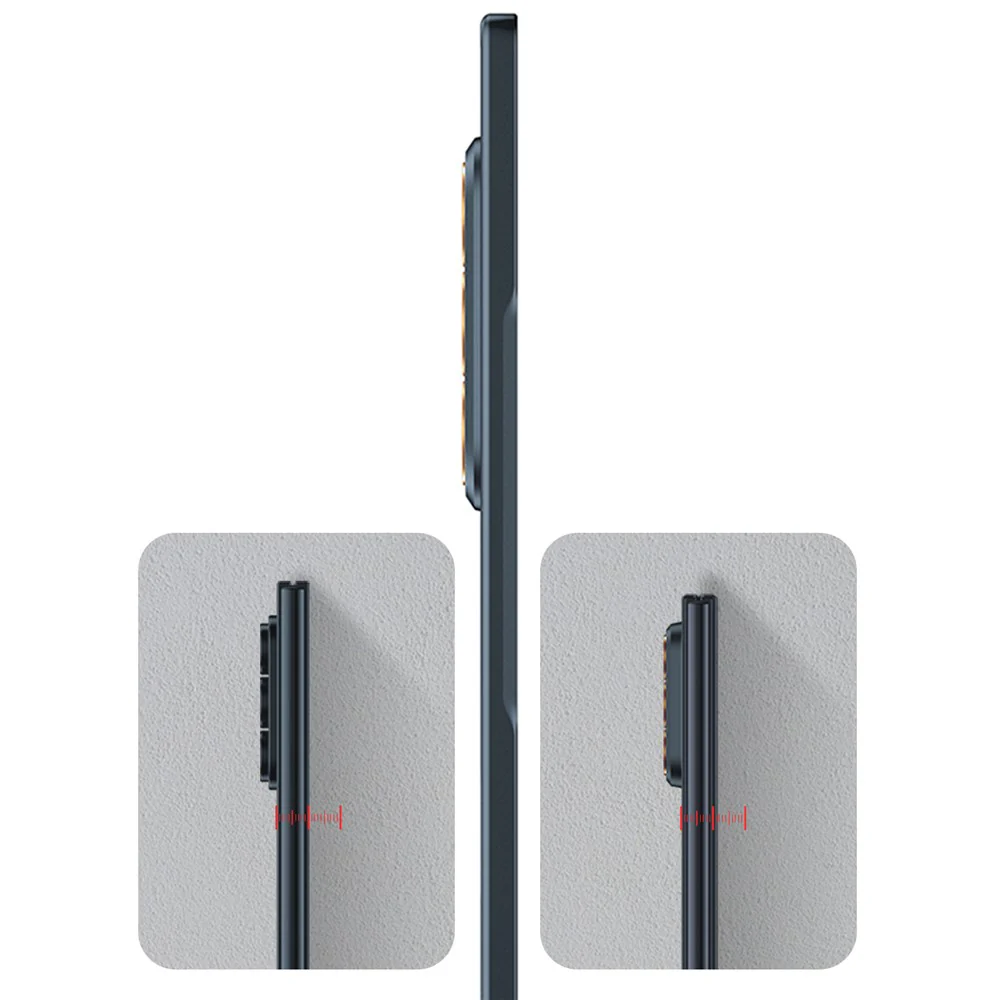 GKK For Samsung Galaxy Z Fold7 5G Case Hard PC Tempered Glass Ultra Slim Phone Cover - Black - Image 4