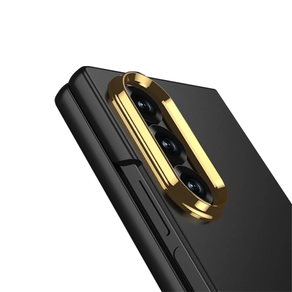 GKK For Samsung Galaxy Z Fold7 5G Case PC + Tempered Glass Phone Back Cover - Silver - Image 7