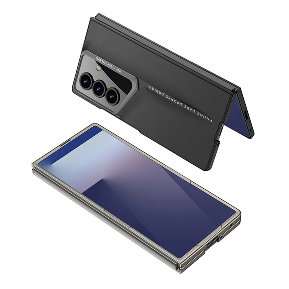 GKK For Samsung Galaxy Z Fold7 5G Case Shockproof Hard PC Ultra Slim Phone Cover - Grey - Image 3