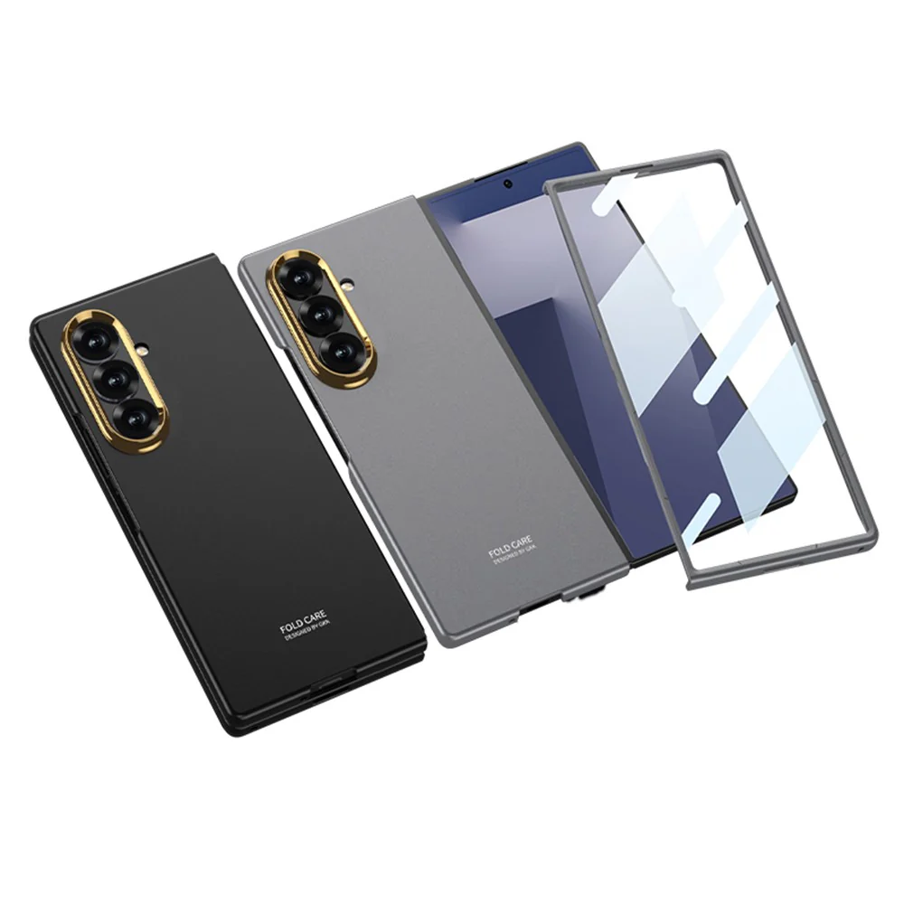 GKK For Samsung Galaxy Z Fold7 5G Case Shockproof Hard PC Ultra Slim Phone Cover - Silver - Image 5