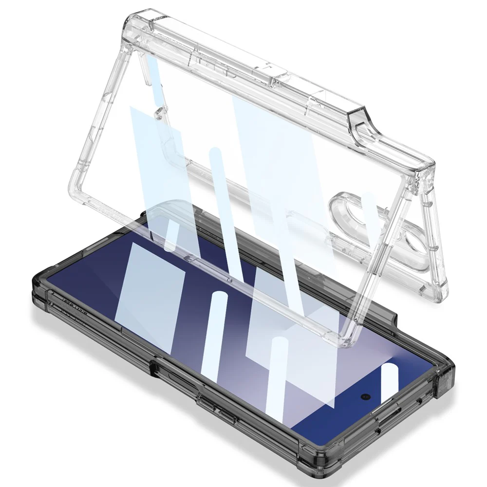 GKK For Samsung Galaxy Z Fold7 5G Magnetic Case Airbag Drop-Proof Hinge Protection Phone Cover with Pen Holder / Kickstand - Image 7