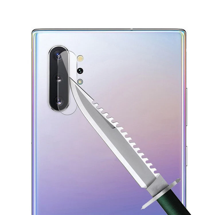 HAT PRINCE 0.2mm 9H 2.15D Arc Edges Tempered Glass Camera Lens Guard Films Protector for Samsung Galaxy Note 10/Note 10 Plus - Image 3