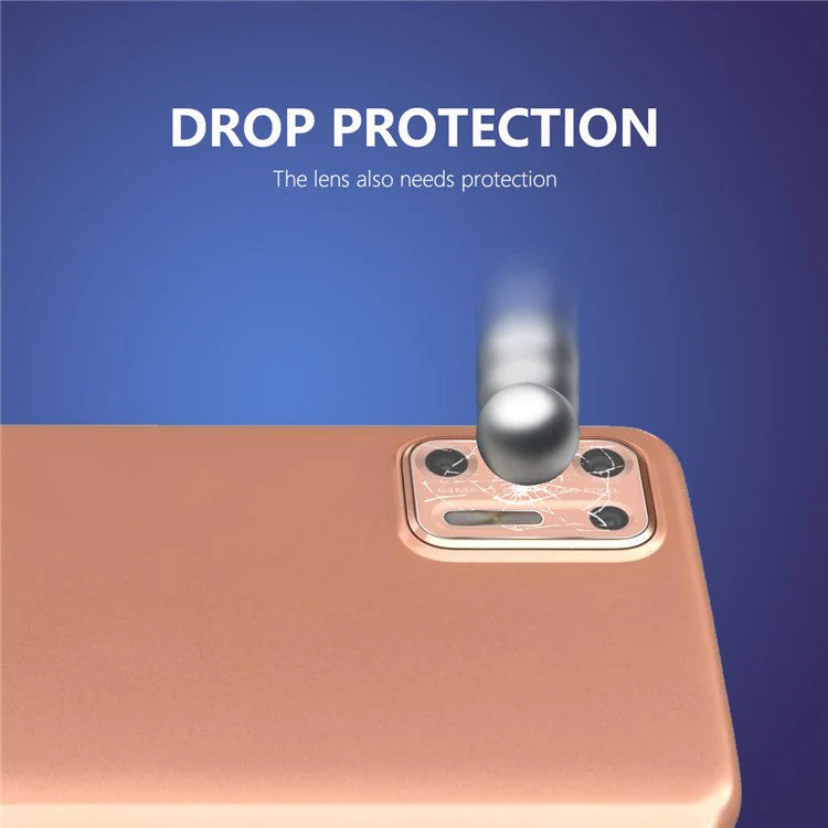 HAT PRINCE Wear-resistant Ultra Clear Camera Lens Film for Motorola Moto G9 Plus 0.2mm 9H 2.15D Arc Edge Tempered Glass Protector - Image 3