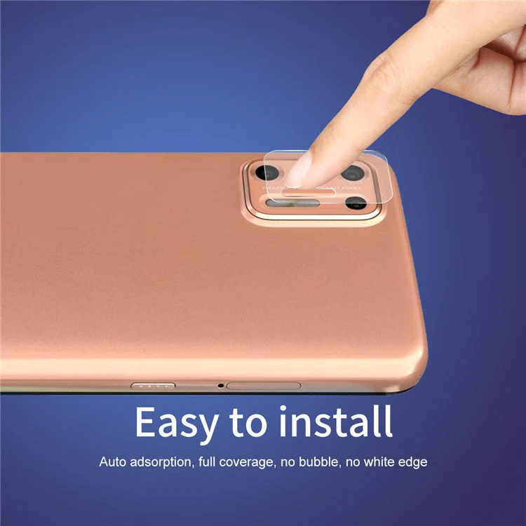HAT PRINCE Wear-resistant Ultra Clear Camera Lens Film for Motorola Moto G9 Plus 0.2mm 9H 2.15D Arc Edge Tempered Glass Protector - Image 4