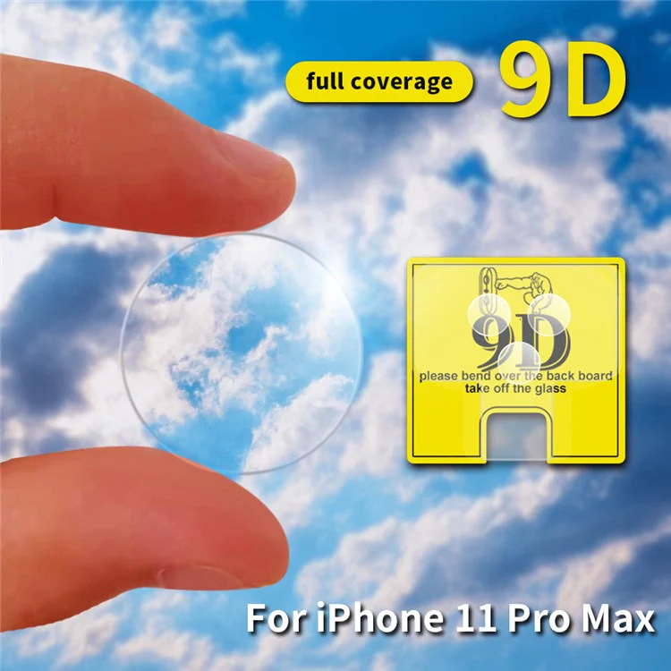 HD Explosion-proof 9D Tempered Glass Camera Lens Protector Set for iPhone 11 Pro 5.8 inch (2019) - Image 3