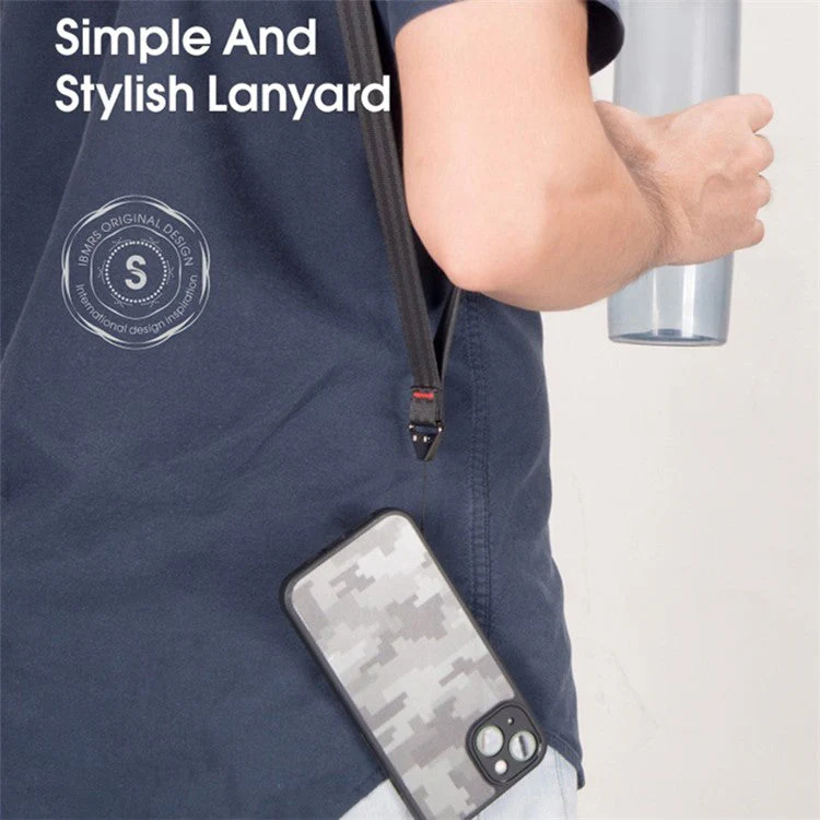IBMRS Nylon Anti-lost Phone Carrying Long Lanyard Neck Shoulder Strap - Image 3