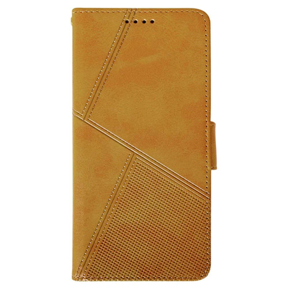 IDEWEI For iPhone 17 Pro Max Case Leather Wallet Phone Cover Stand Calf Texture - Brown - Image 4
