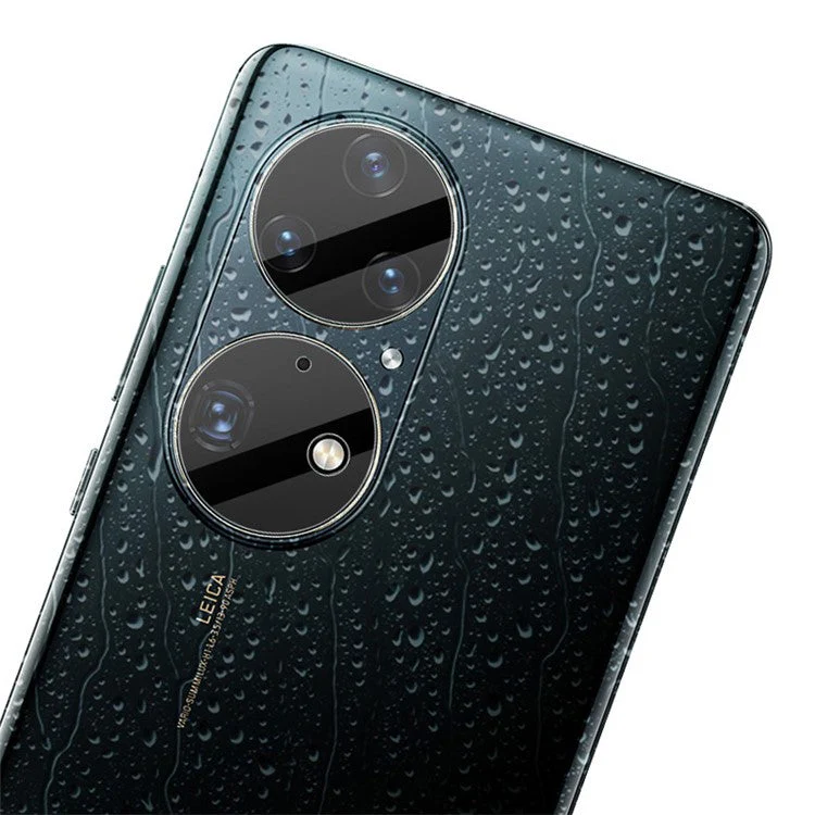 IMAK 1 Set Ultra Clear Round Ring Tempered Glass Rear Camera Lens Protector Film for Huawei P50 Pro - Image 8
