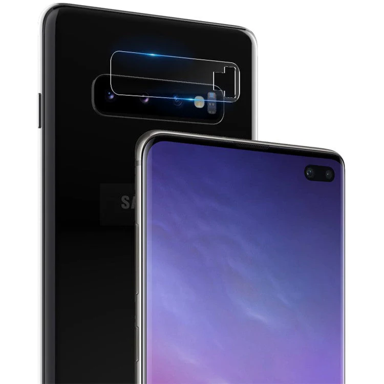 IMAK 2Pcs/Pack High Definition Clear Glass Camera Lens Protector for Samsung Galaxy S10 Plus - Image 6