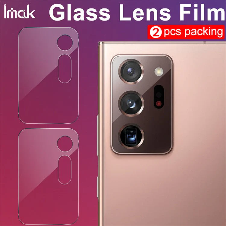 IMAK 2Pcs/Pack Ultra Clear Glass Phone Lens Cover Film for Samsung Galaxy Note20 Ultra 4G/5G - Image 6