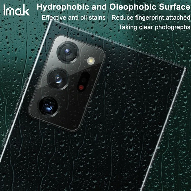 IMAK 2Pcs/Pack Ultra Clear Glass Phone Lens Cover Film for Samsung Galaxy Note20 Ultra 4G/5G - Image 8