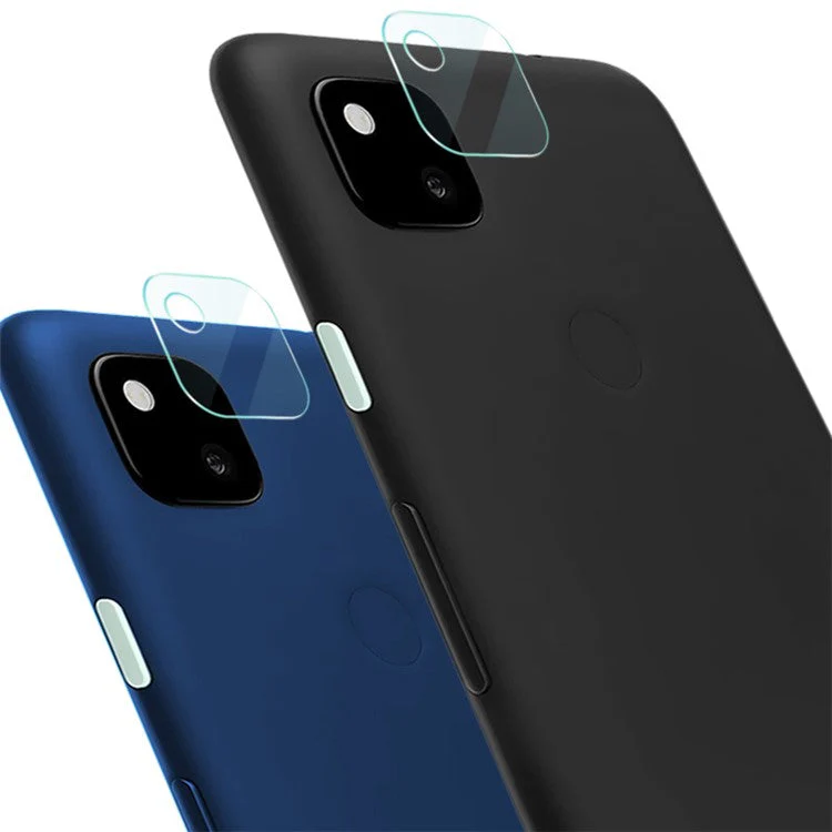 IMAK 2Pcs/Pack Wear- Resistant High Transparency Glass Protector Lens Film for Google Pixel 4a 4G - Image 2