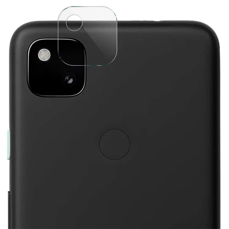 IMAK 2Pcs/Pack Wear- Resistant High Transparency Glass Protector Lens Film for Google Pixel 4a 4G - Image 4