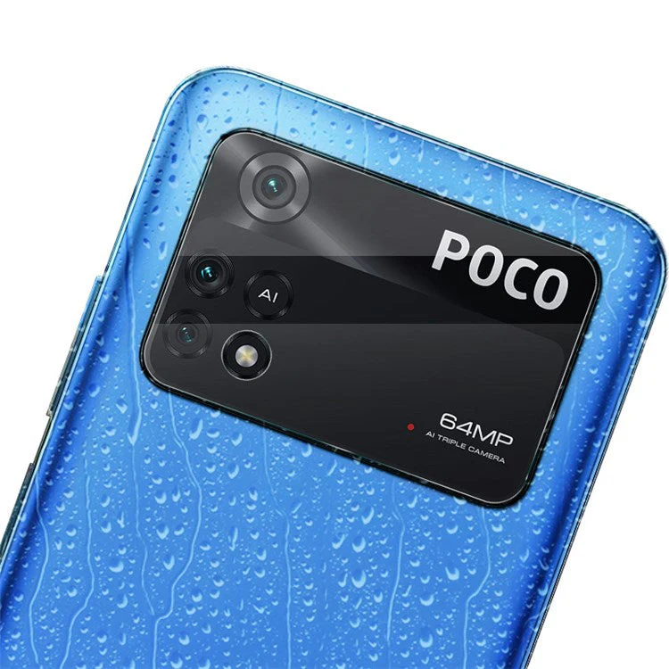 IMAK 2Pcs/Set for Xiaomi Poco M4 Pro 4G Wear-resistant No Bubble HD Tempered Glass Camera Lens Protector Film - Image 5