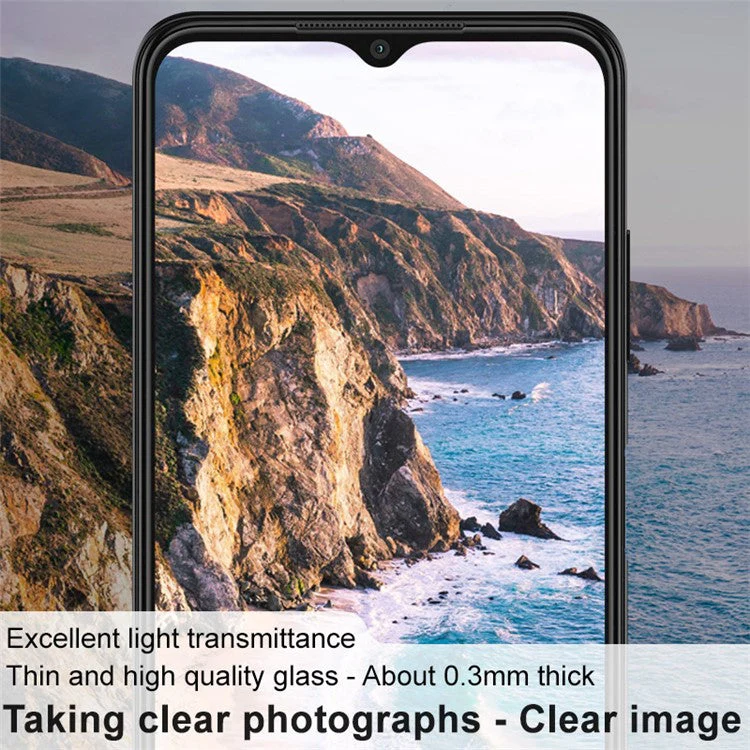 IMAK 2Set Anti-scratch Ultra Clear Tempered Glass Camera Lens Film Guard for Samsung Galaxy A22 5G (EU Version) - Image 5