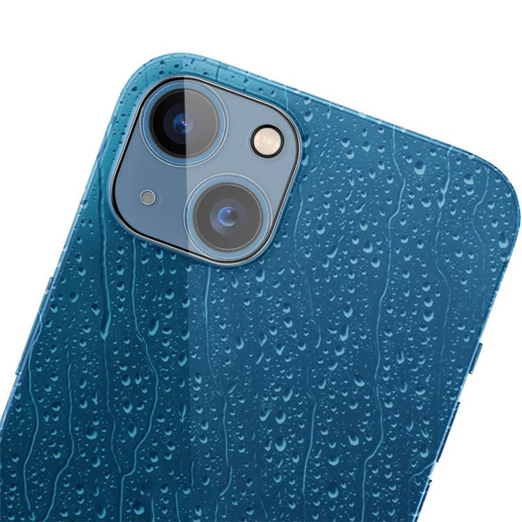 IMAK B Series Full Cover Scratch-resistant HD Clear Tempered Glass Camera Lens Film + Lens Cap for iPhone 13 6.1 inch/13 mini 5.4 inch - Image 5