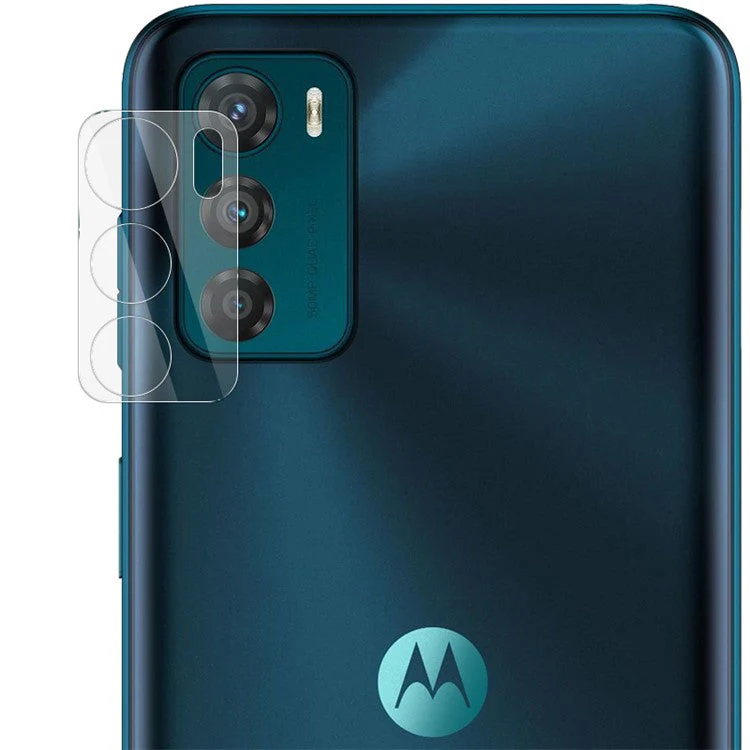 IMAK Camera Lens Film for Motorola Moto G42 4G Anti-oil Ultra Clear Anti-wear Tempered Glass Lens Protector + Acrylic Lens Cap - Image 5