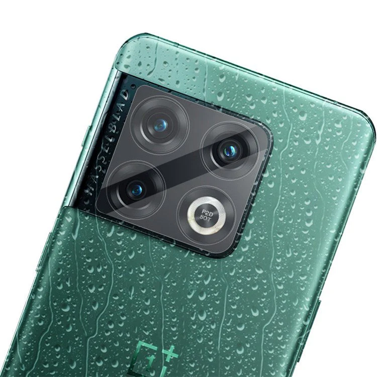 IMAK For OnePlus 10 Pro Anti-stains Ultra Thin HD Full Coverage Tempered Glass Camera Lens Film + Acrylic Lens Cap - Image 4