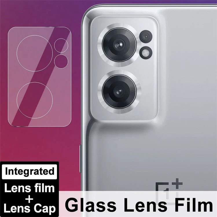 IMAK for OnePlus Nord CE 2 5G High Definition Tempered Glass Camera Lens Film + Acrylic Lens Cap - Image 5