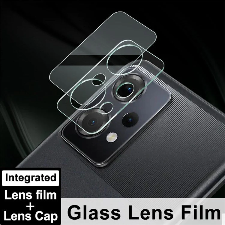 IMAK for OnePlus Nord CE 2 Lite 5G / Oppo K10x 5G Rear Back Camera Lens Protector Clear Integrated Tempered Glass Lens Film + Acrylic Lens Cap - Image 5
