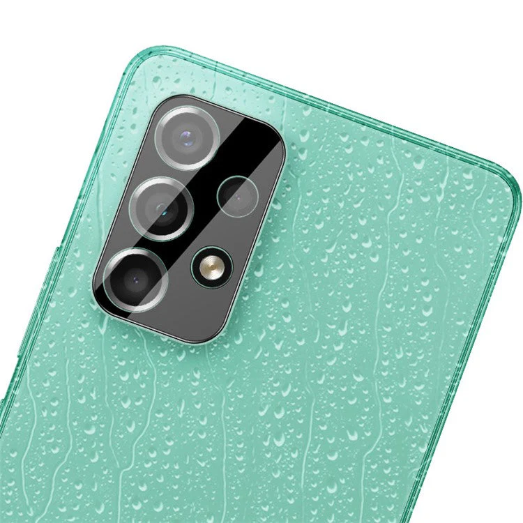 IMAK for Samsung Galaxy A53 5G Anti-Scratch HD Tempered Glass Film Camera Cover Lens Protector (Black Version) - Image 5