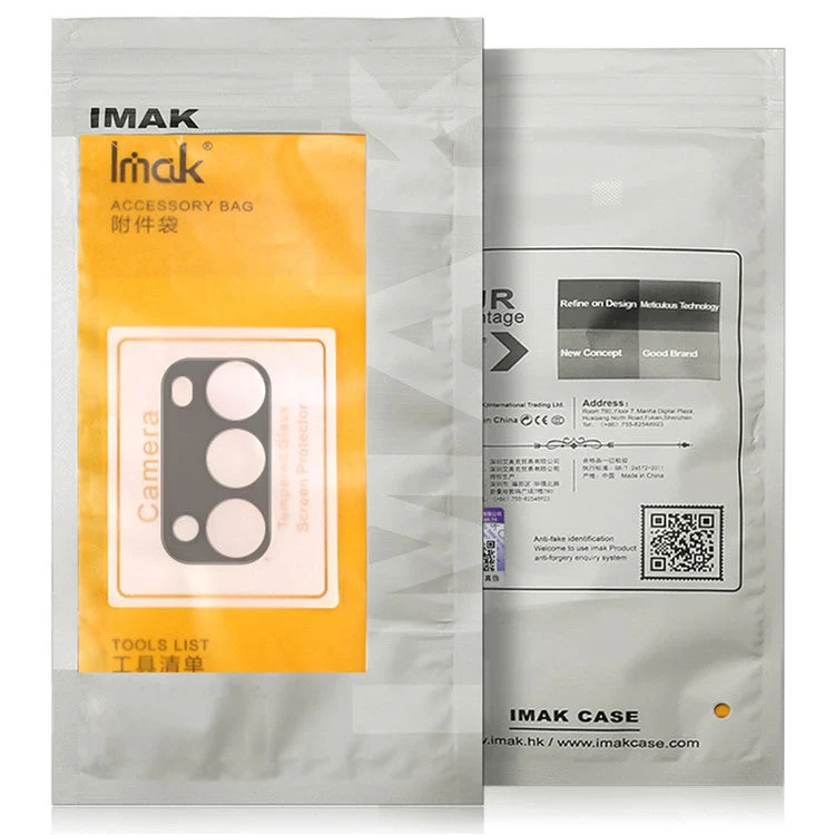 IMAK for Xiaomi 12 5G/12X 5G/12S 5G Abrasion-resistant HD Clear Anti-oil Tempered Glass Lens Film + Acrylic Lens Cap (Black Version) - Image 7