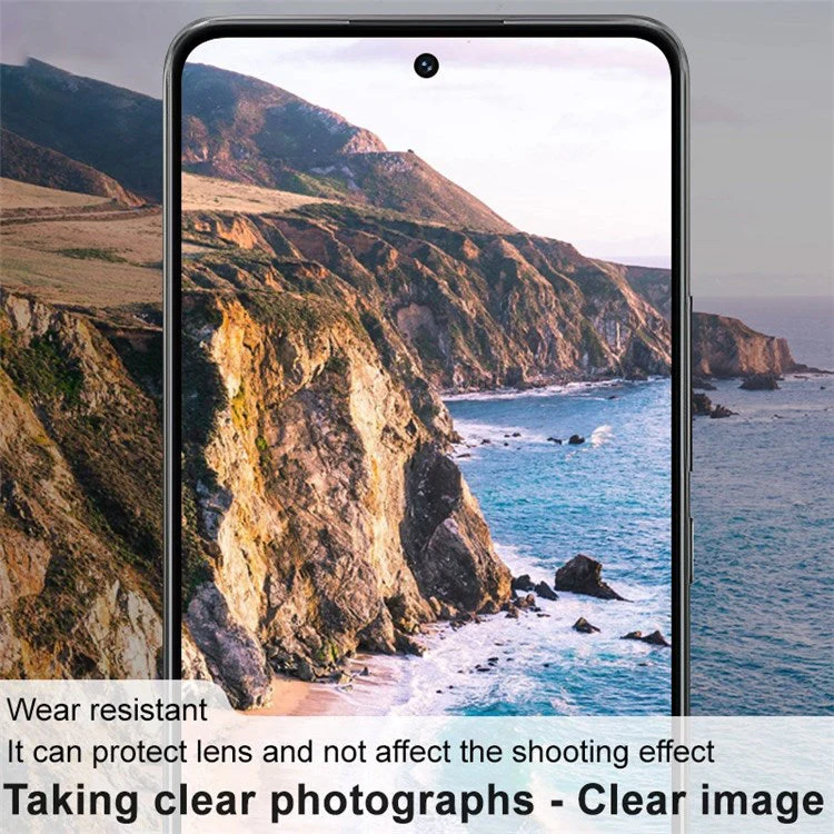 IMAK For Xiaomi 12 Lite 5G Camera Lens Protector HD Clear Tempered Glass Lens Film + Acrylic Lens Cap - Image 6