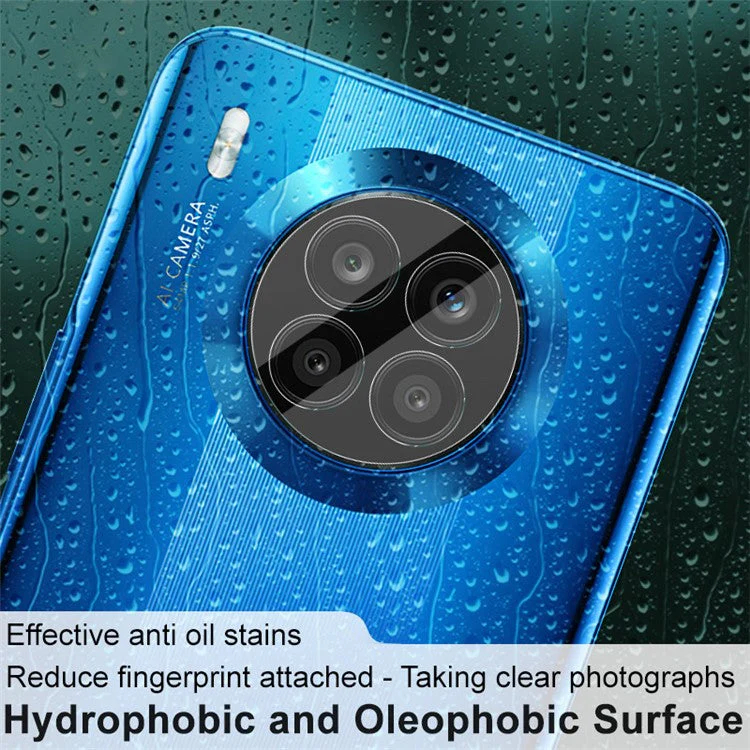 IMAK Full Protection Scratch Resistant Tempered Glass Camera Lens Film + Acrylic Lens Cap for Honor 50 Lite - Image 4