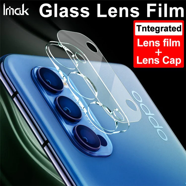 IMAK Glass Lens Film Integrated Lens Film + Lens Cap for Oppo Reno4 Pro 5G - Image 8