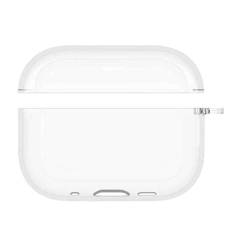 IMAK UX-5 Series for AirPods Pro 2 Transparent Wireless Earphone Case Anti-dust Flexible TPU Protective Skin Cover - Image 5