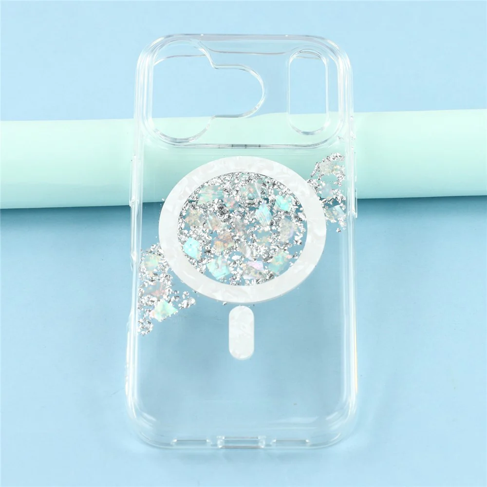 JAUCASE For iPhone 17 Pro Max Magnetic Case Shell Epoxy Design TPU + PC Phone Back Cover - Image 6