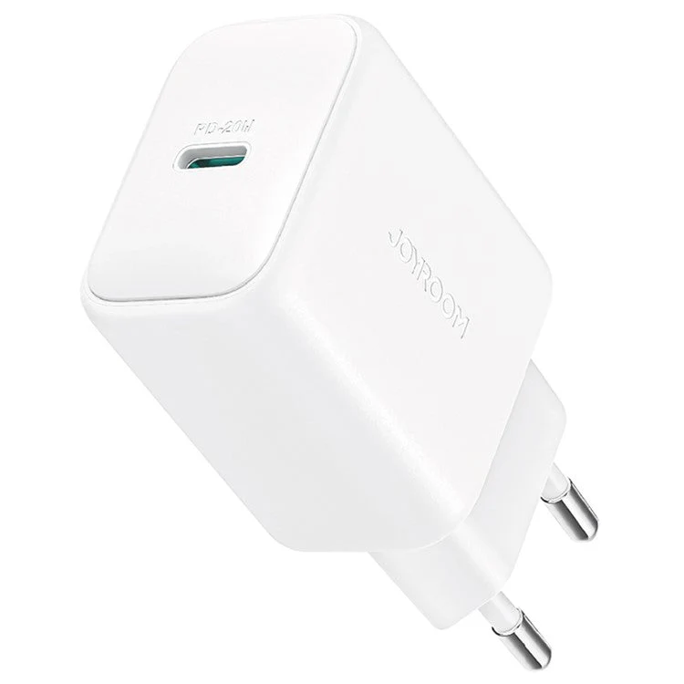 JOYROOM TCF20 PD 20W Fast Charging EU Plug Charger Set with 1m Type-C to Type-C Cable for iPhone 16-15 Series