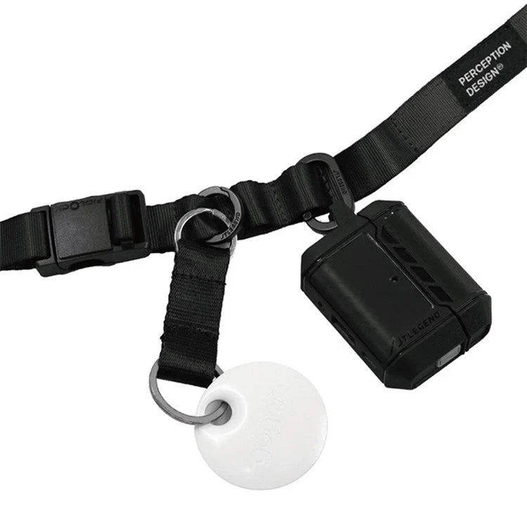JTLEGEND VENTURE Cell Phone Lanyard Magnetic Buckle Adjustable Crossbody Phone Shoulder Strap with Patch - Black - Image 8