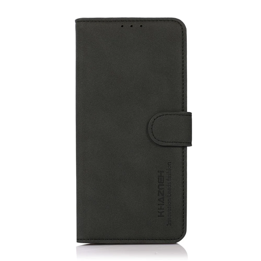 KHAZNEH For iPhone 17 Pro Max Case PU Leather Wallet Stand Phone Cover - Black - Image 6