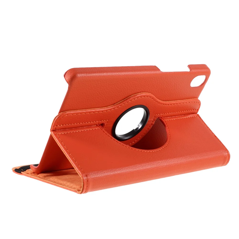 Leather Case with Rotating Stand Cover for Lenovo Tab M8 (1st Gen) HD8505/M8 (2nd Gen) HD8705 - Orange - Image 7
