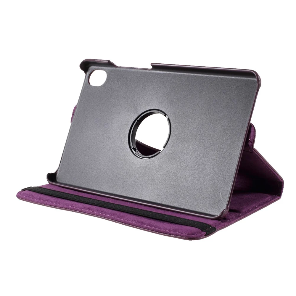 Leather Case with Rotating Stand Cover for Lenovo Tab M8 (1st Gen) HD8505/M8 (2nd Gen) HD8705 - Purple - Image 6