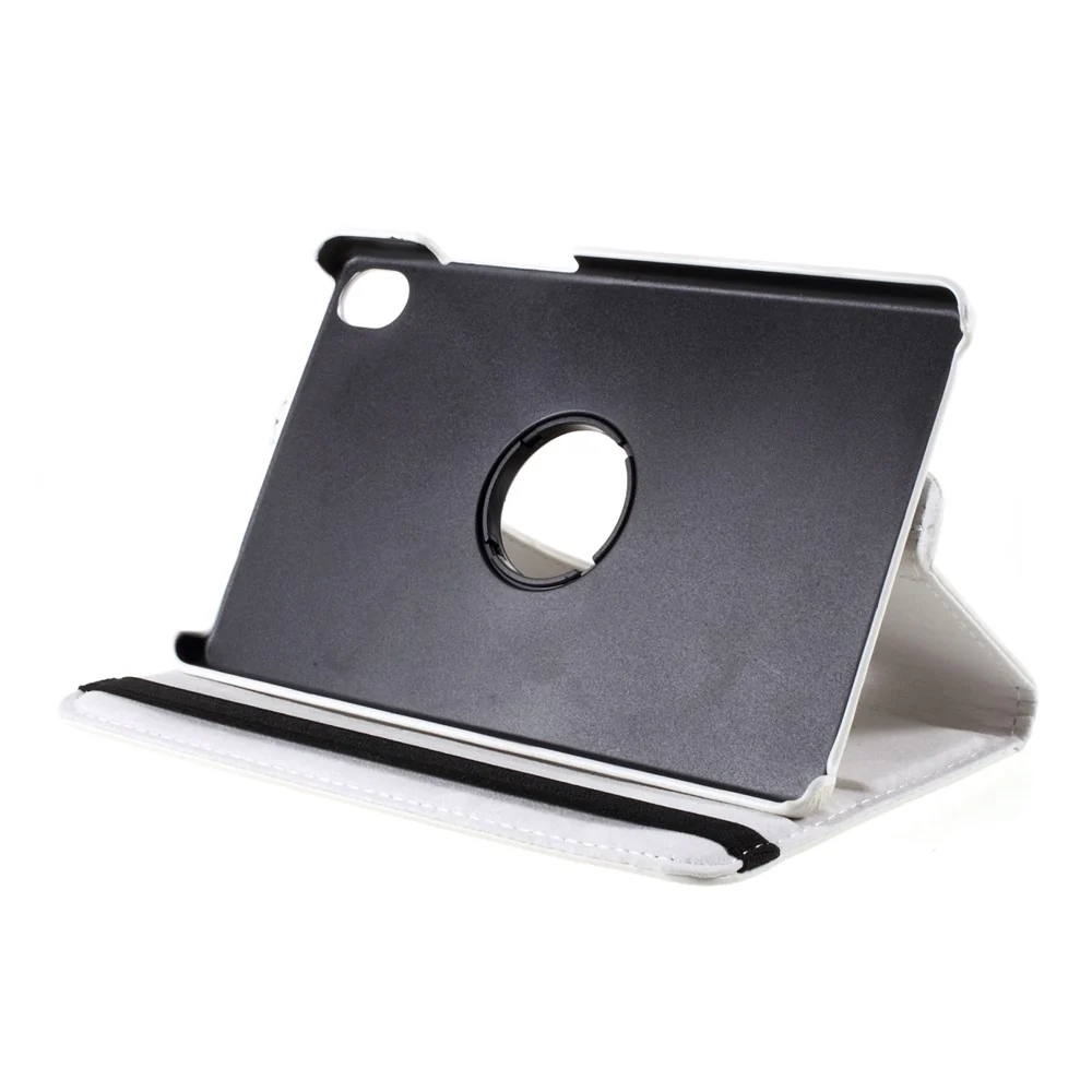 Leather Case with Rotating Stand Cover for Lenovo Tab M8 (1st Gen) HD8505/M8 (2nd Gen) HD8705 - White - Image 6