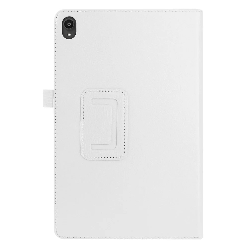 Litchi Texture Leather Tablet Case with Stand for Lenovo Tab P11 / P11 5G 11 inch TB-J606F / J606X - White - Image 3